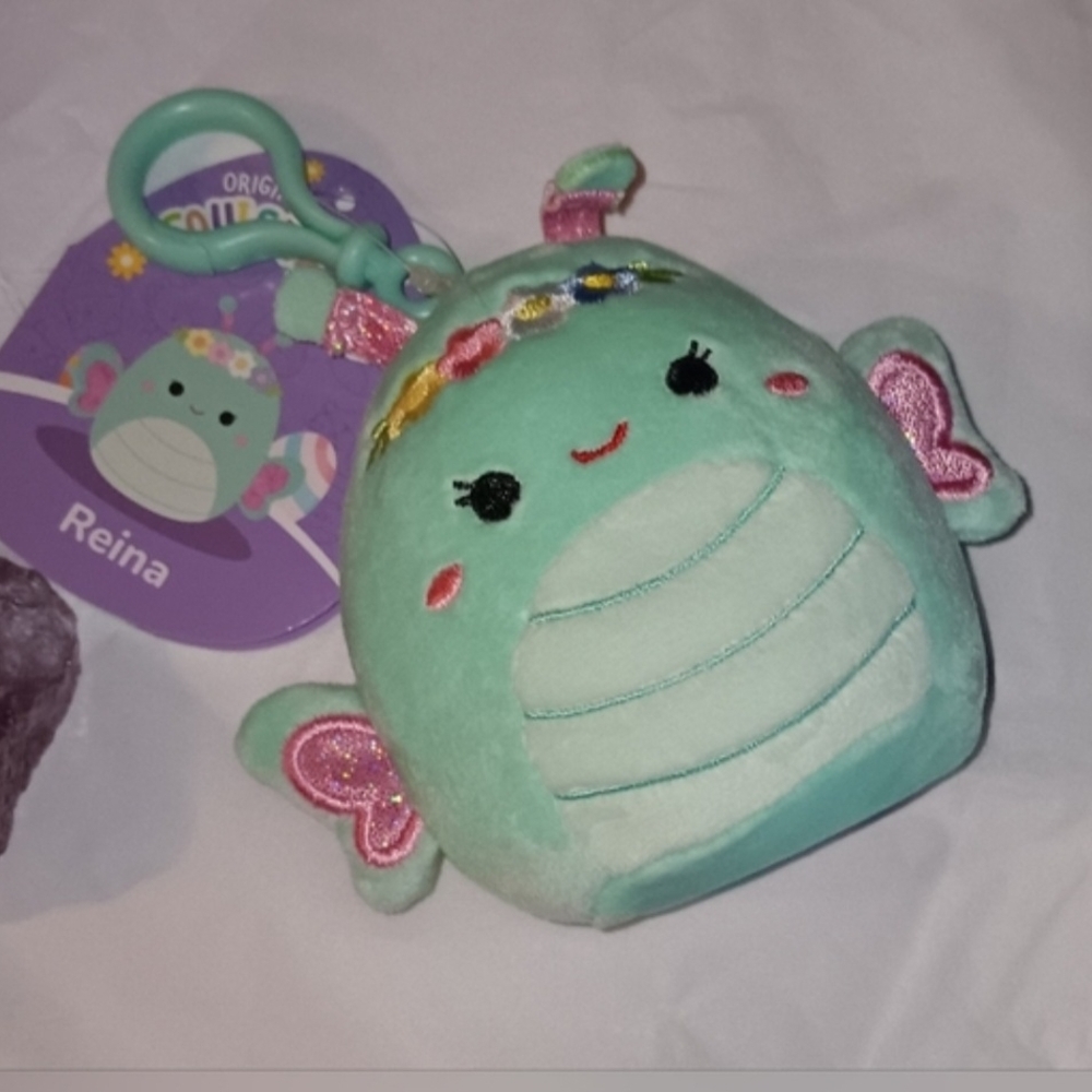 Reserved Listing                      Reina Plush Keychain - Mint Green Kids Toy